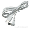 USB DC 5.5-2.1mm geflochtenes Kabelsatz UO-Kabel